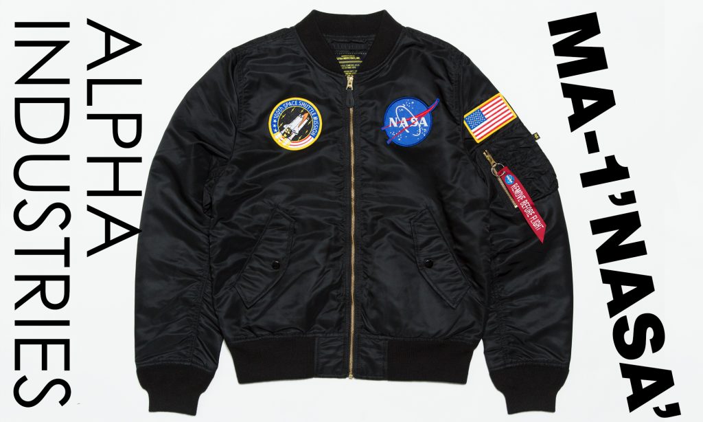 スペースシャトルを記念した宇宙的大傑作 「ALPHA INDUSTRIES